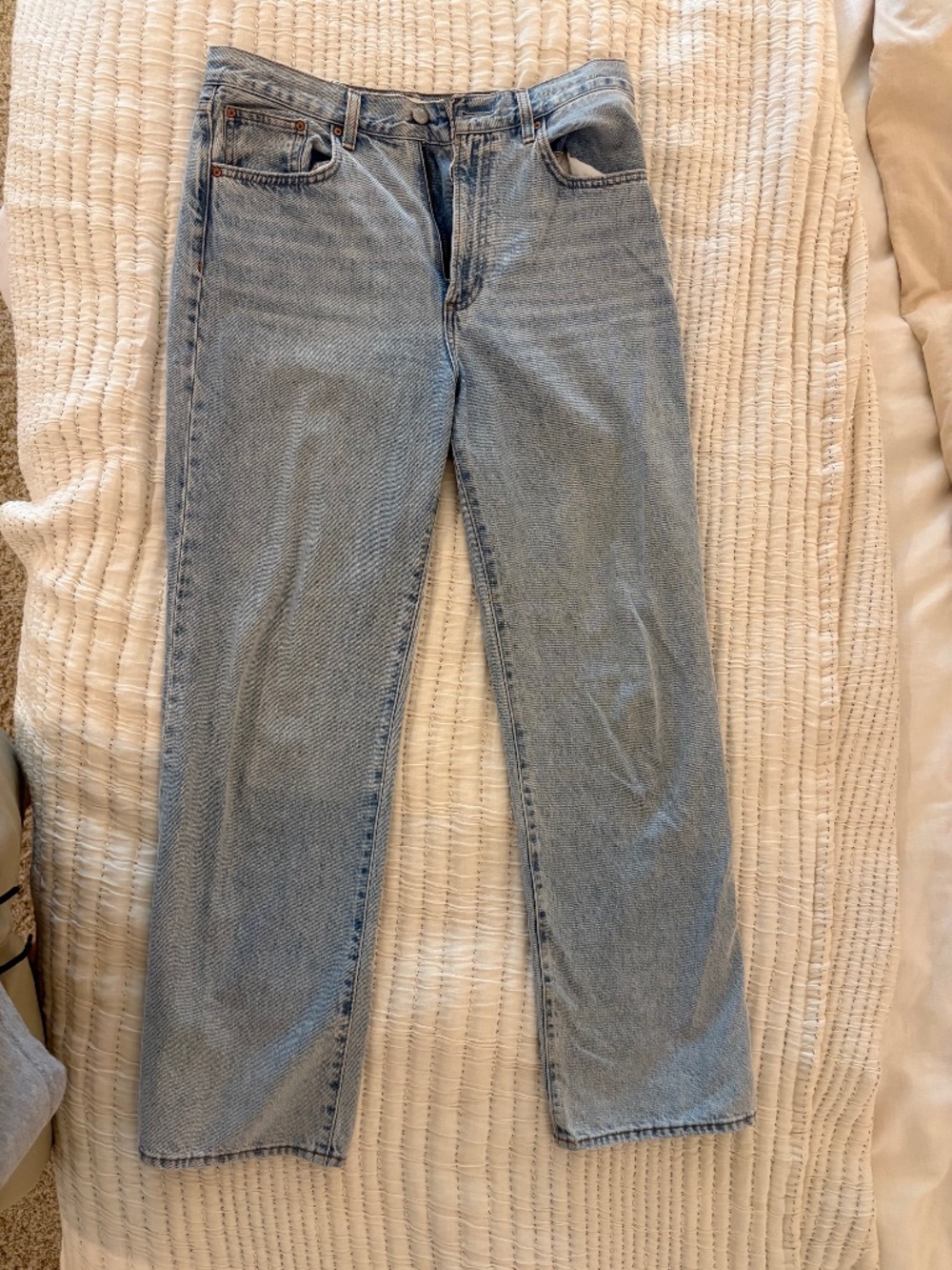 Denim Forum Jeans - The Farrah Hi - Rise Wide